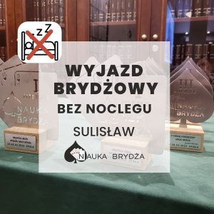 Sulisław 2026 - Pakiet brydżowy BEZ NOCLEGU